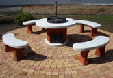Gartengrill Koralle 120 cm