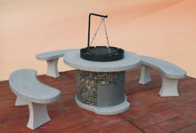 Gartengrill Rubin